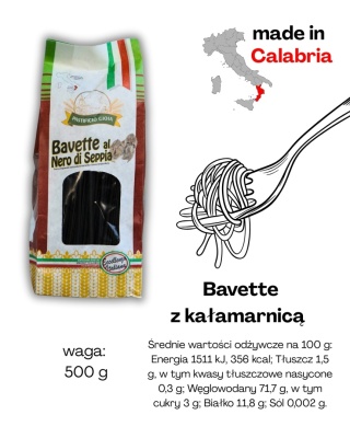 Bavette z kałamarnicą 500gr