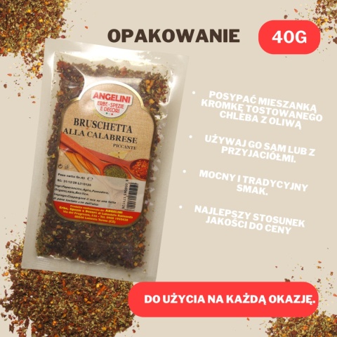 Bresuchetta alla calabrese 40gr