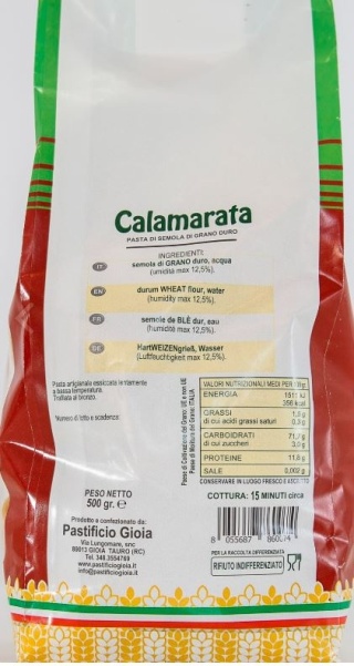 Calamarata 500gr