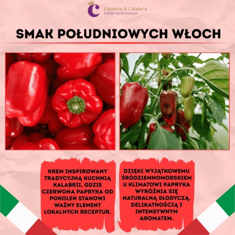 Krem z czerwonej papryki z czosnkiem i BIO oliwą 100g