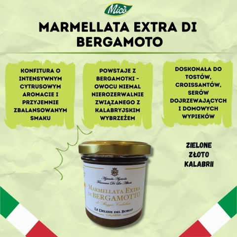 Marmolada z Bio bergamotki 130g