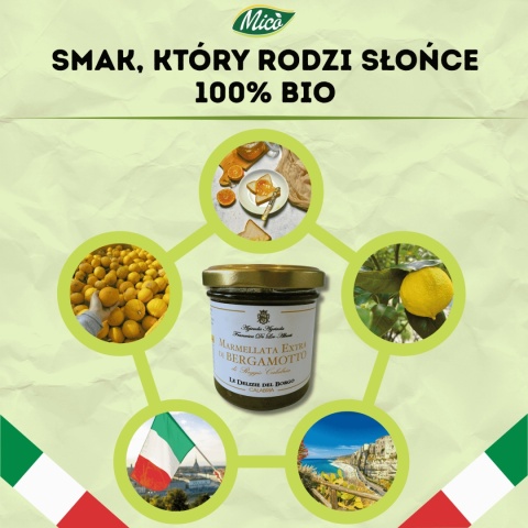 Marmolada z Bio bergamotki 130g