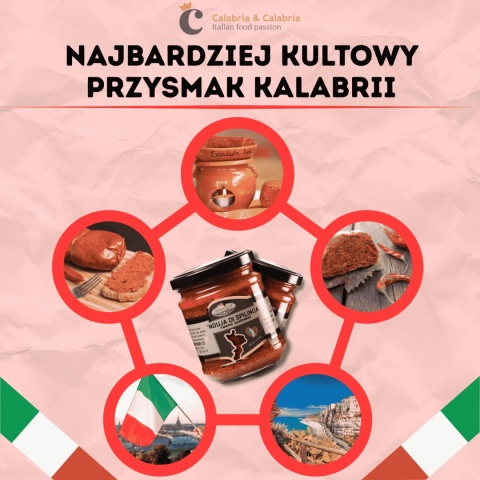 Nduja di spilinga w słoiczku 180ml