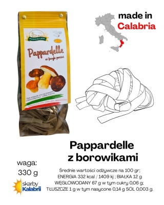Pappardelle z borowikami 330gr