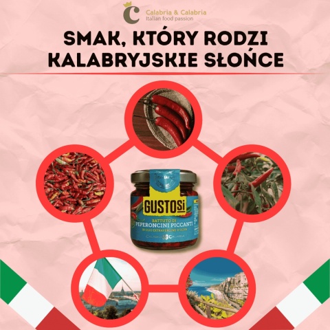 Pasta z papryczki chilli w oliwie extra vergine 80g