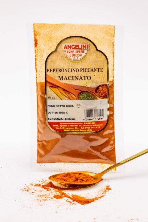 Peperoncino piccante macinato 40gr