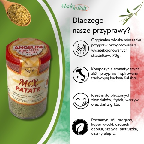 Przyprawa do ziemniaków, frytek 70g