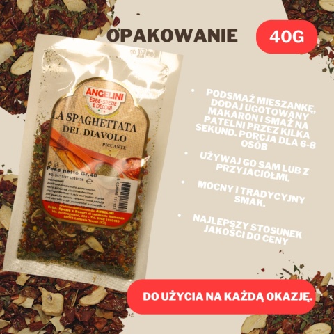 Spaghettata del diavola 40gr
