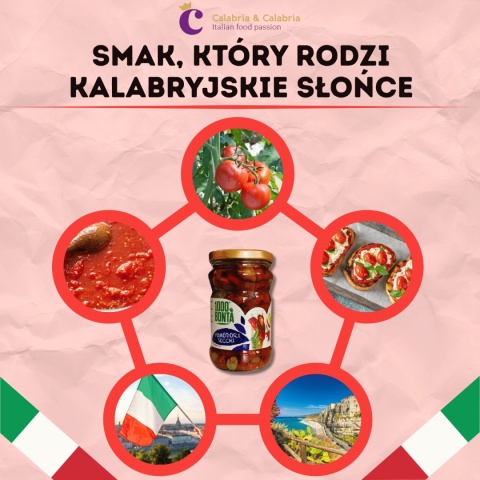 Suszone pomidory w zalewie