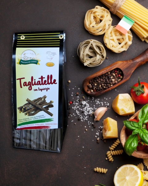 Makaron tagliatelle z lukrecją 500gr