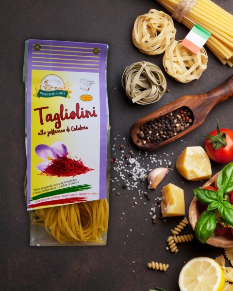 Tagliolini z szafranem 250gr